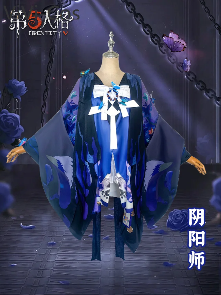 Onmyoji Amphibian Butterflies Reiki Collection Cosplay Costume Cos Game Anime Party Uniform Hallowen Play Role Clothes Clothing