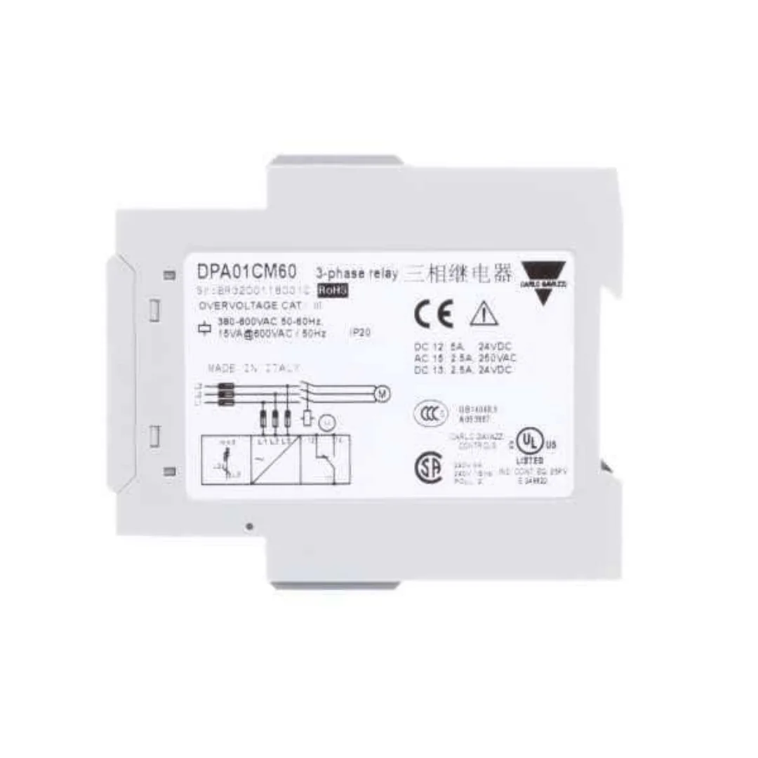 DPA01CM60 Swiss Jiale three-phase relay three-phase power protector phase sequence protector phase loss