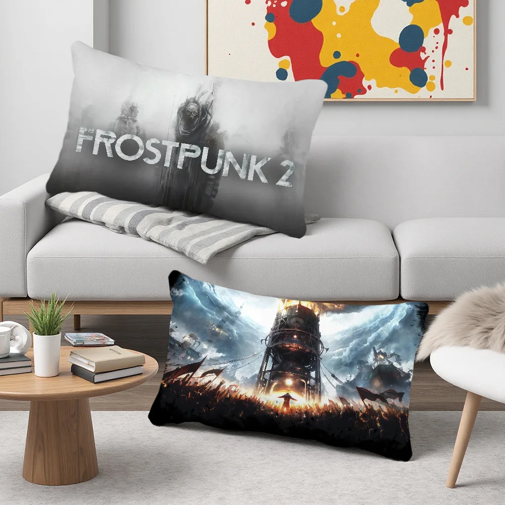 Game cushion cover Rectangle Pillow Case  F-Fro-st-pu-nk-ES 2 Printing Bedside Sofa Room Home Decoration Pillowcase