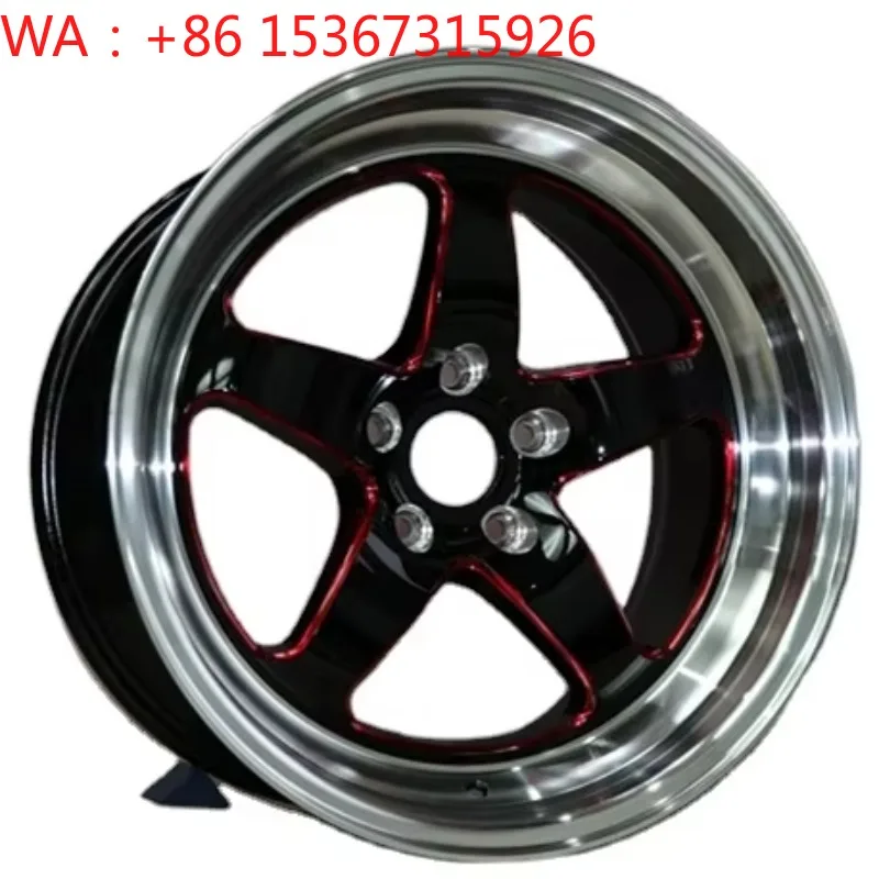 Custom 4PCS Forged Alloy Wheels 30mm ET 100mm PCD Compact Sport Car Replacement Modified Rims