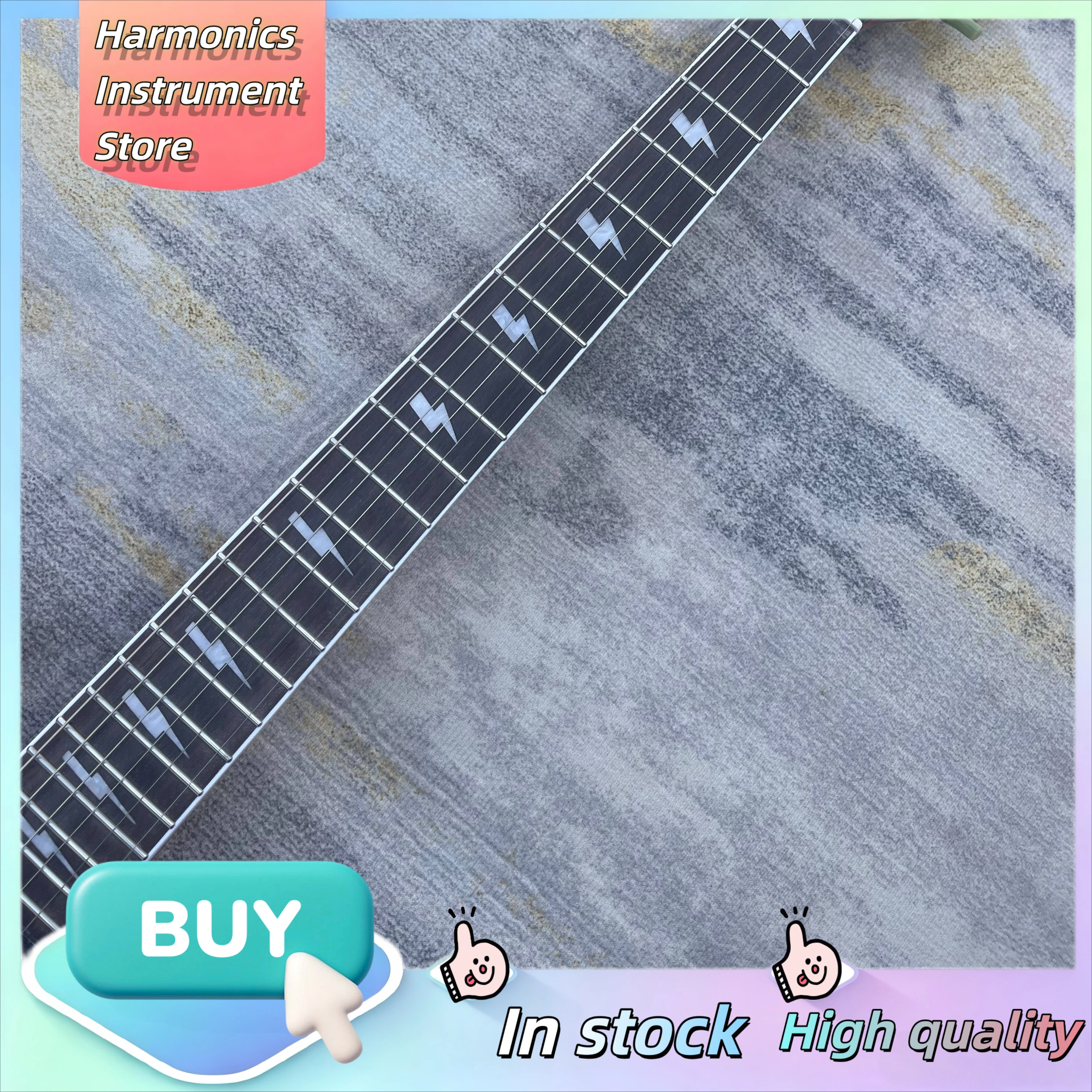 Thickened Solid Mahogany SGQ Dark Red Guitar Alnico II Humbuckers Solid Deep Distortion For Band Heavy Riff Loop Recording