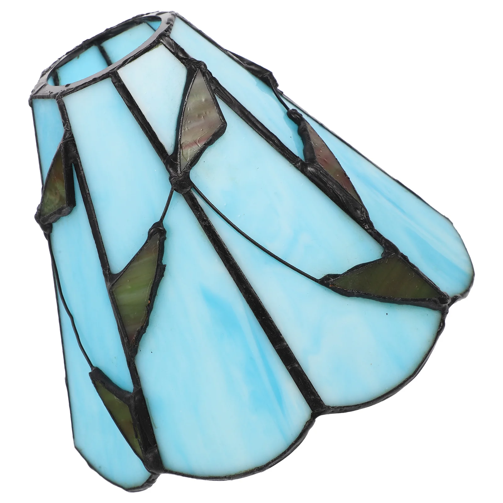 E27 Подвесной светильник Абажур Замена стекла Витраж Изысканный дизайн Классический декор Спальня Гостиная Бар