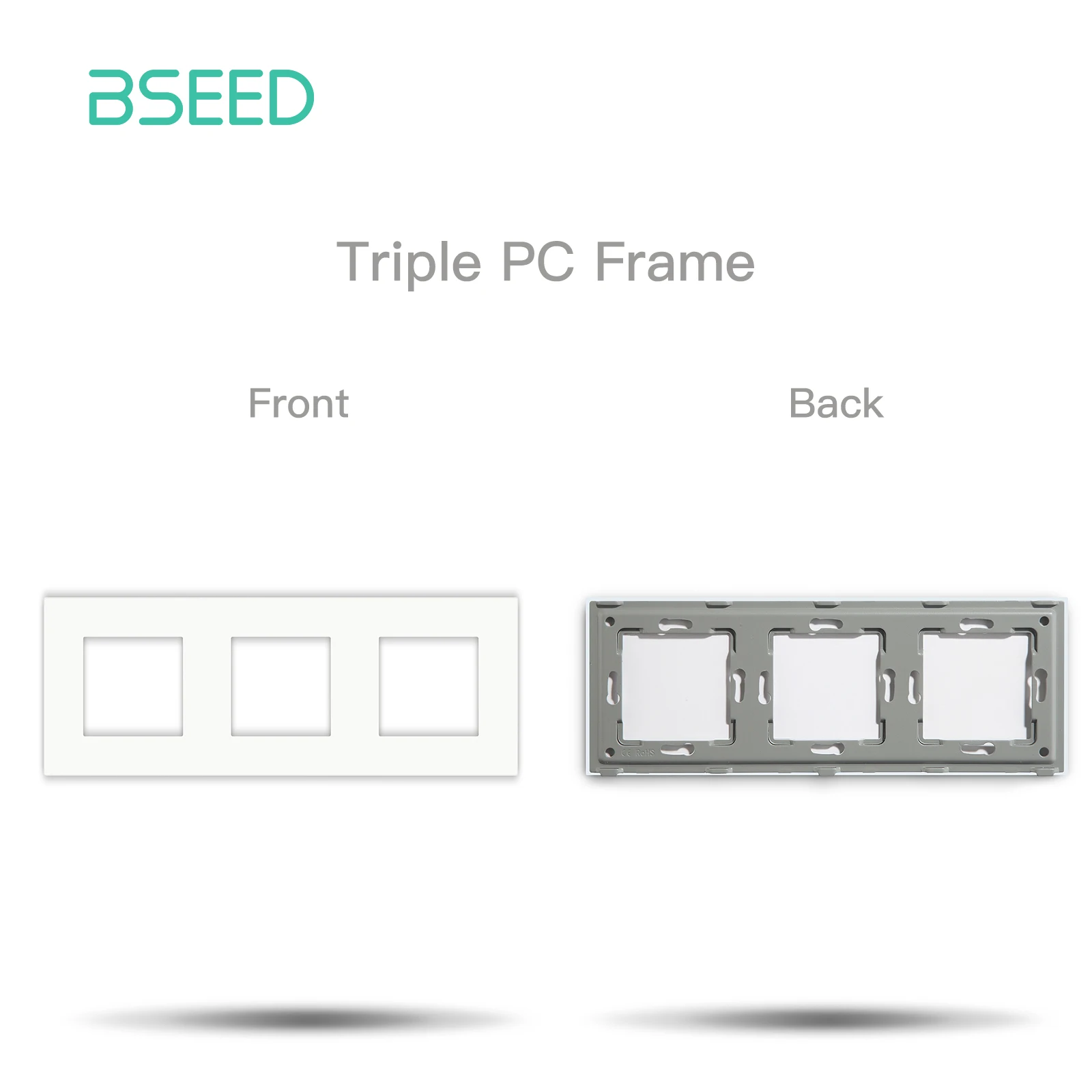 BSEED Muur Internet Cat5 Socket Plastic Frame Onderdelen USB Charge Port TV Satelliet Interface Functie DIY Combinatie - afbeelding 1