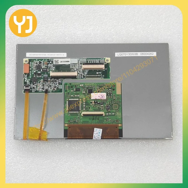 LQ070Y3DG3B Sharp 7-calowy wyświetlacz LCD 800*480 WLED RFallel RGB LCD Display