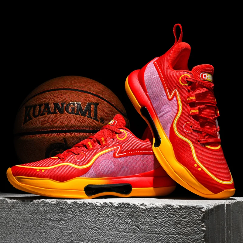 

Basketball Shoes for Men and Women, Low-Top, Fashionable, Carbon Plate, Breathable, Wear-Resistant, Lace-Up, Practical Basketbal