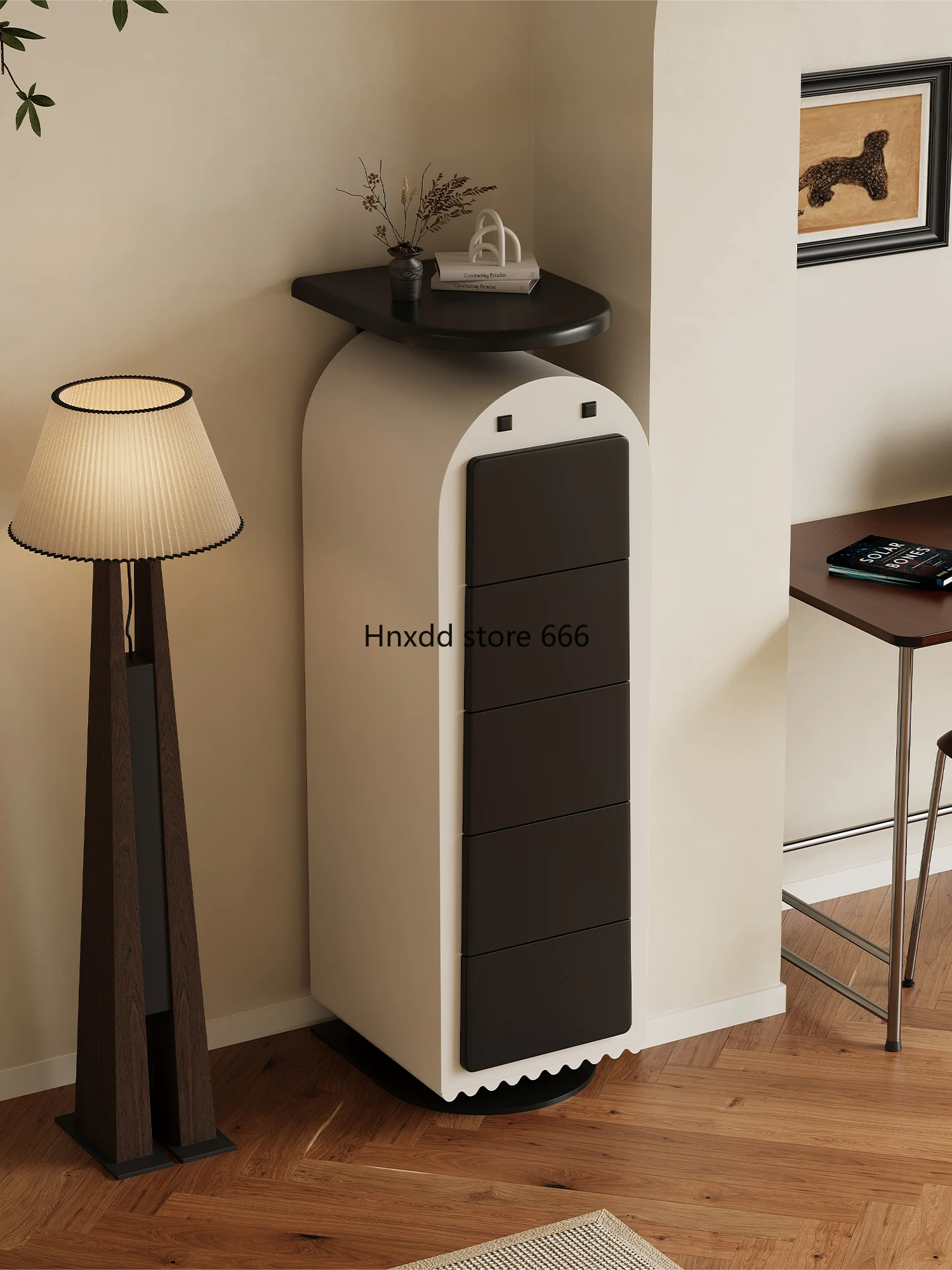 Robot ultra-narrow chest of drawers