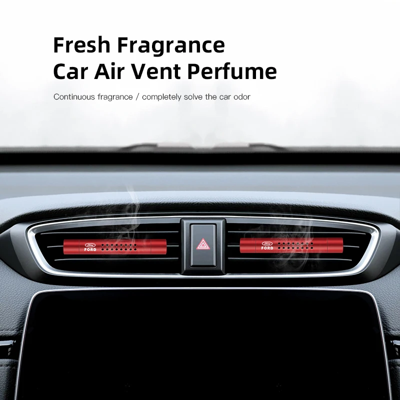 Car Fragrance Vent Scent Perfume Diffuser Aromatherapy For Ford Focus mk2 mk3 Fiesta mk7 Ranger Mondeo mk4 S-MAX Kuga Taurus