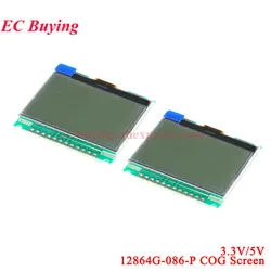 12864G-086-P 12864 LCD Display Module LCD Screen Board COG 12864G White SPI 128X64 128*64 Dot Matrix Module 3.3V/5V UC1701X