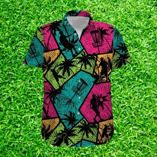 New Cuban Shirt Cruise Hawaiian Beach Holiday Vintage Short Sleeve Tops Aloha Oversized for Men And Women