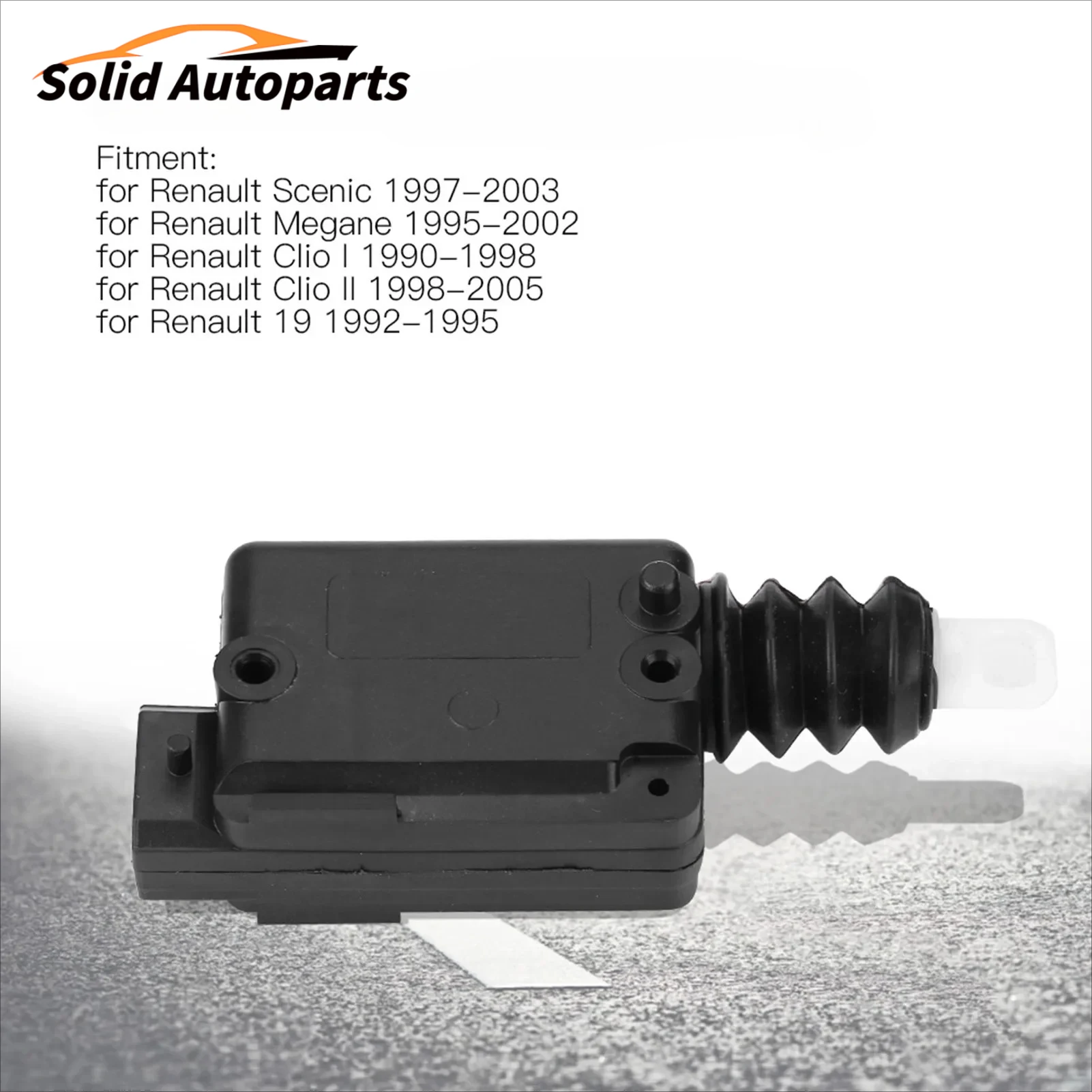 

7702127213 2Pins Central Locking Motor Door Lock Actuator for Renault Megane Scenic Clio 1997-2003