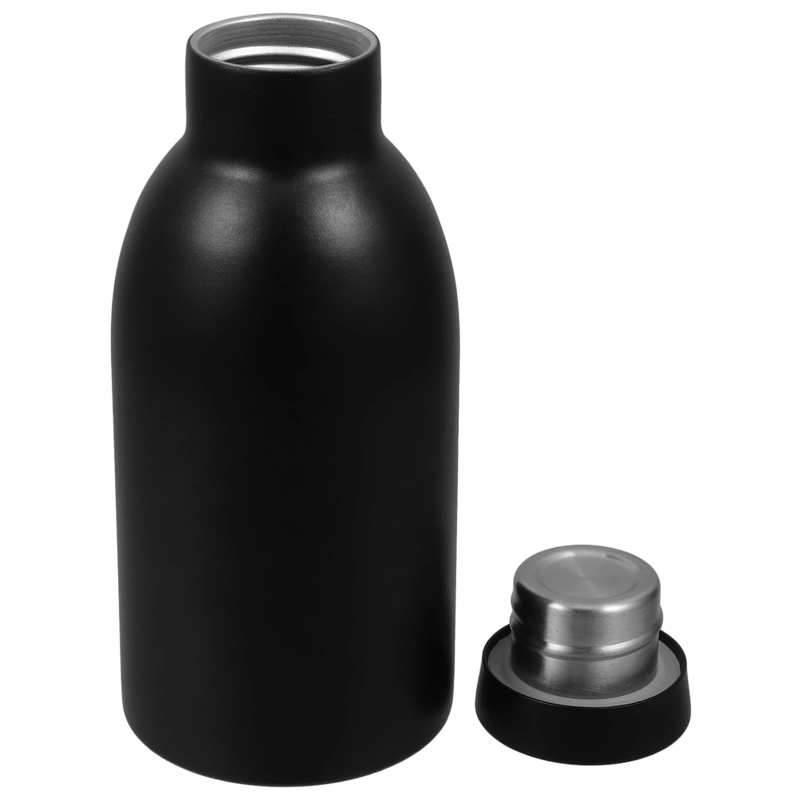 

Reusable Vacuum Insulated Stainless Steel Double Wall Milk Bottle Portable for Outdoor Sports Travel Gym Small Metal Water