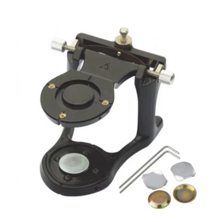 Professional 2PCS Lab Equipment Small Adjustable Denture Magnetic Articulator High Quality Articulators