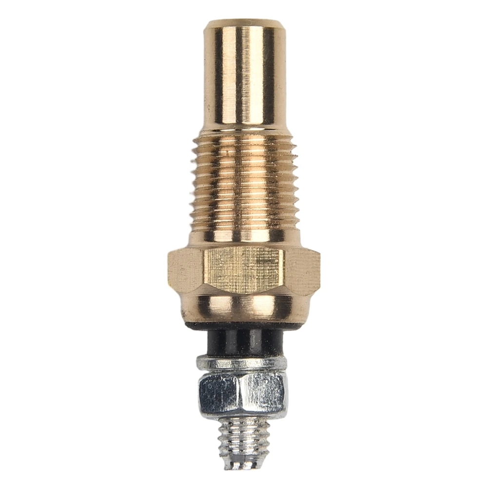 Car Accessories Temp Sensor Oil/Water Water Coolant Unit 1/8 NPT 4.2cm Electronic Transmitter Gold Metal Direct Replacement