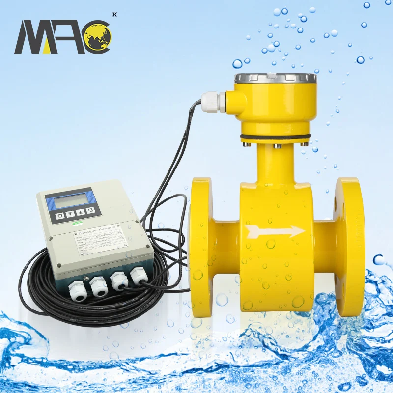 Transmitter Water Meter Nature Flow Electricity Steam Flowmeter With 4-20mA/Pulse Output