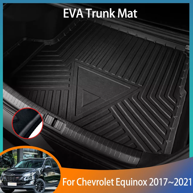 For Chevrolet Holden Equinox 2017 2018 2019 2020 2021 Accessorie Car EVA Trunk Mat Floor Tray Liner Cargo Boot Carpe Waterproof