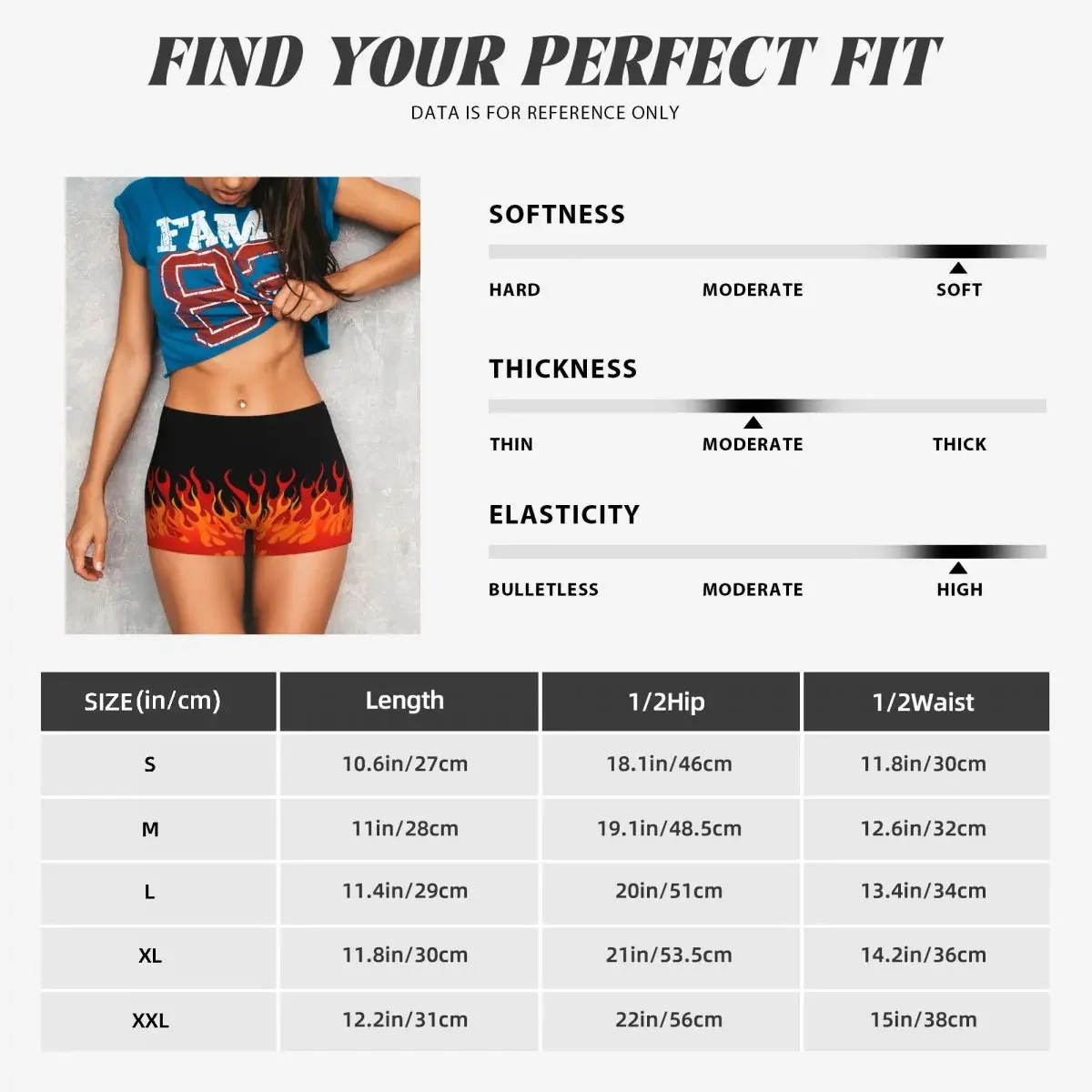 Custom Hot Fire Red Flames Gym Volleyball Biker Shorts Women Vintage Aesthetic Pop Art Workout Yoga Shorts