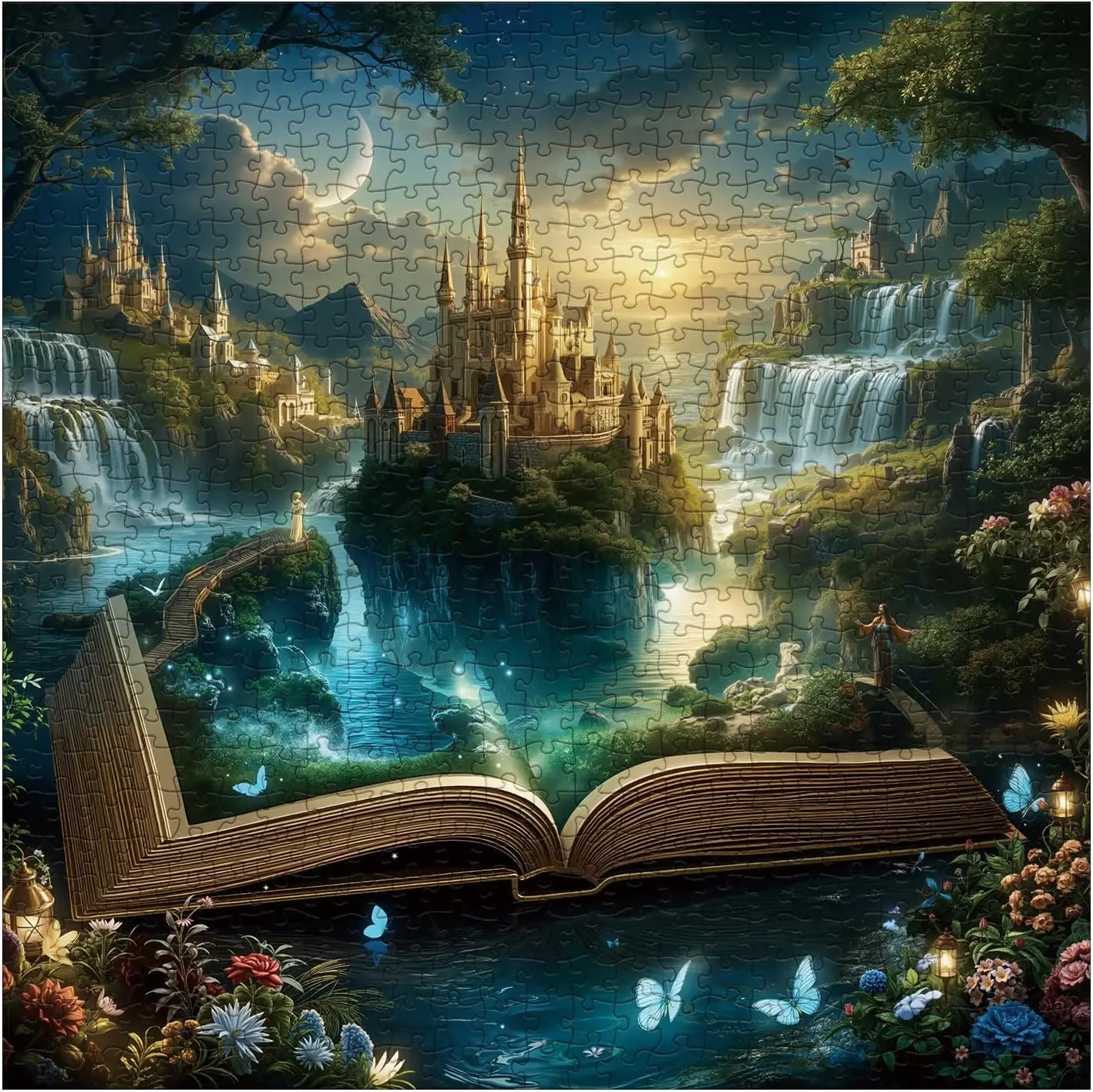 

Пазл «Волшебный замок» 120-1500 деталей, сказочный дизайн, красивый декор для дома, антистресс-игрушка для взрослых, идеальный подарок