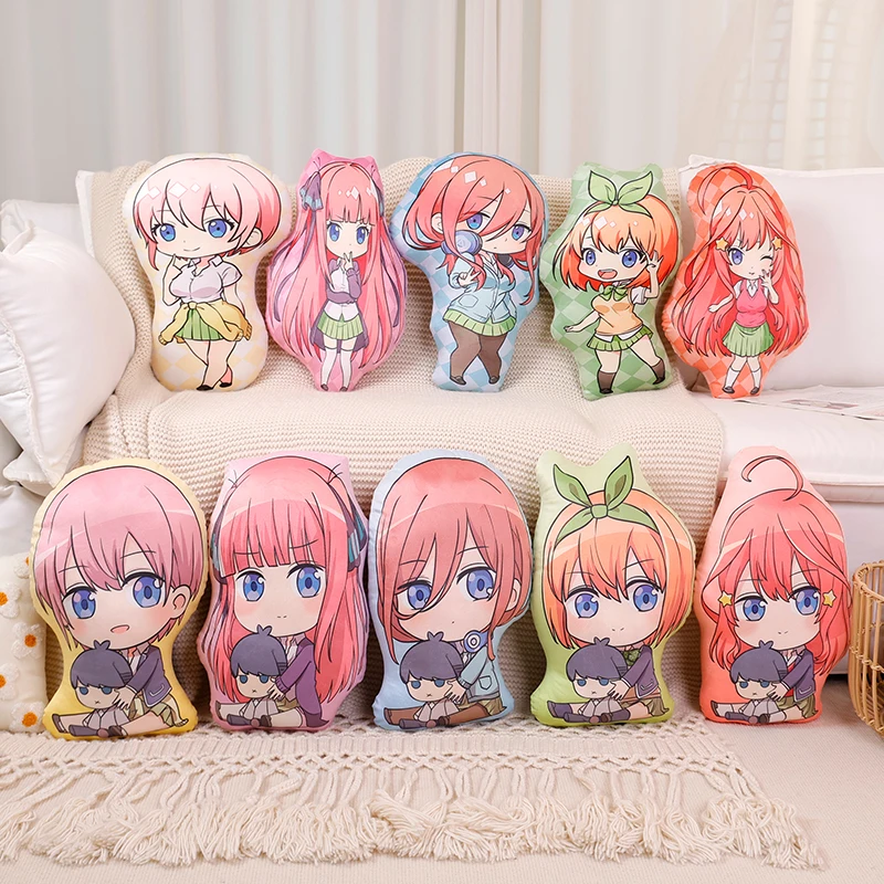 42cm Cute The Quintessential Quintuplets Plush Toy Nakano Ichika Nino Miku Yotsuba Itsuki Plushies Japanese Style Pillow Cushion