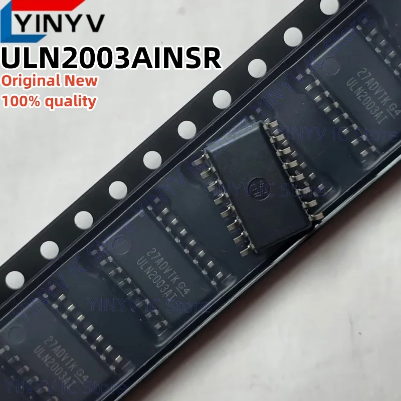 10Pcs ULN2003AINSR ULN2003AI SOP-16 ULN2003 HIGH-VOLTAGE, HIGH-CURRENT DARLINGTON TRANSISTOR ARRAYS Original New 100% quality