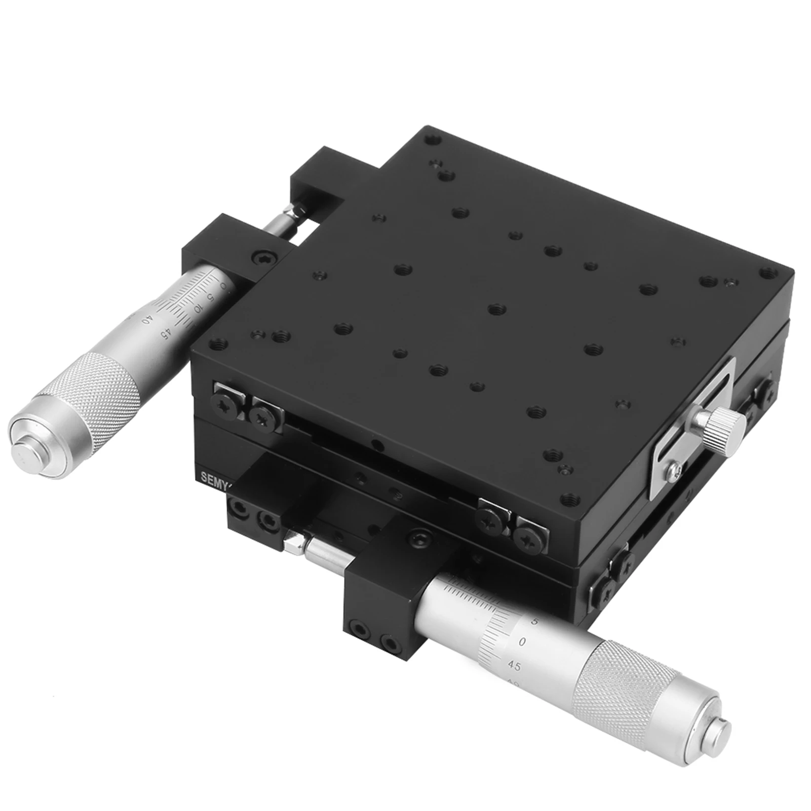 XY الأسطوانة المراحل الخطية XY المرحلات الخطية XY ميكرومتر دليل Finetuning الأسطوانة دقة المراحل الخطية 100*100*40 مللي متر