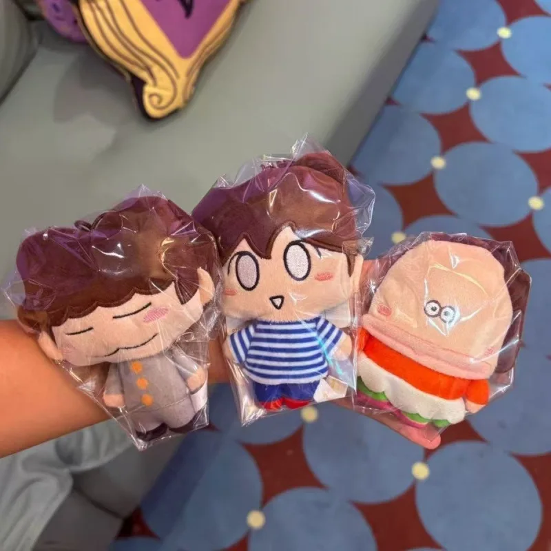 Cartoon Atashin'chi Series Plush Keychain Anime Doll Q Version Cute Doll Decoration Creative Toy Parent Child Holiday Gift