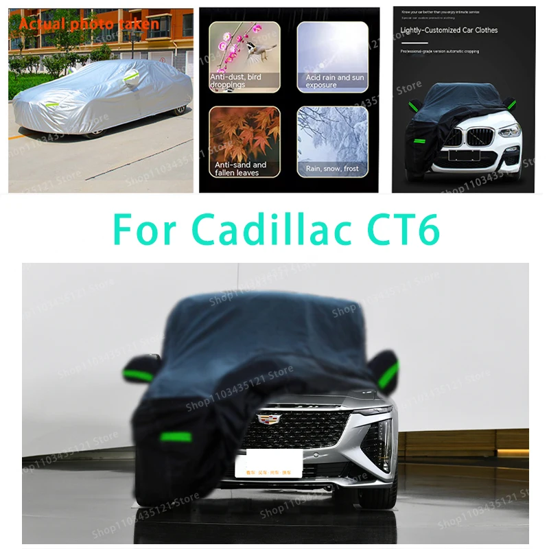 

For Cadillac CT6 auto body protection, anti snow, anti peeling paint, rain, water, dust, sun protection, car clothing