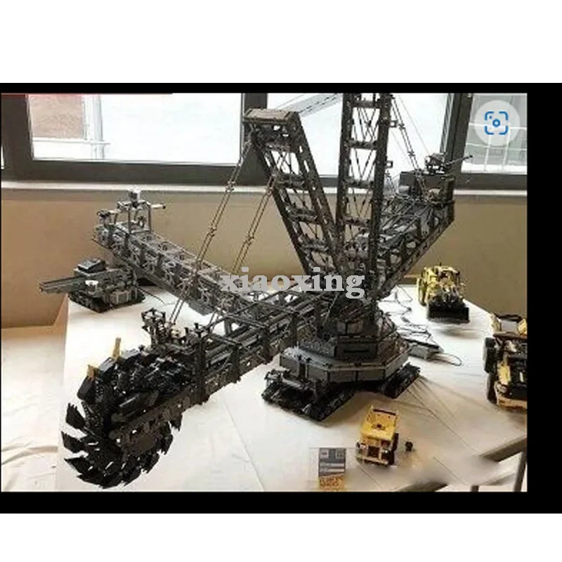 MOC-42055 288 Large Mining Coal Excavator Engineering Crane 19000+pcs High Difficulty Building Block Toy DIY Birthday Gift 42055