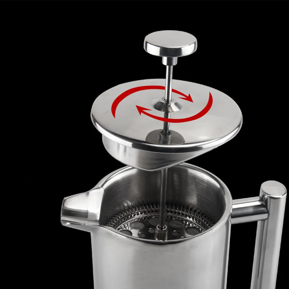 

Stainless Steel Coffee Filter Pot 800ml Multi Use Infuser Safe Tea Strainer Perfect for Hot Cold Beverages Gift Friends