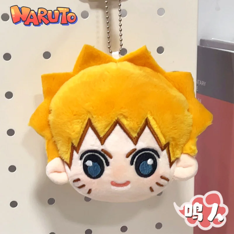 Naruto uzumaki naruto itabag grande rosto boneca modelo crianças mochila crachá boneca saco de exibição anime periférico pingente brinquedos presente do feriado