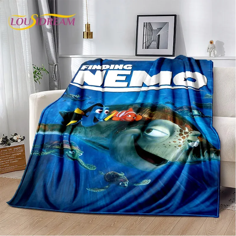 Cartoon 29 Style Cute Finding Nemo Sea World Blanket,Flannel Soft Throw Blanket for Home Bedroom Bed Sofa Picnic Office Kid Gift