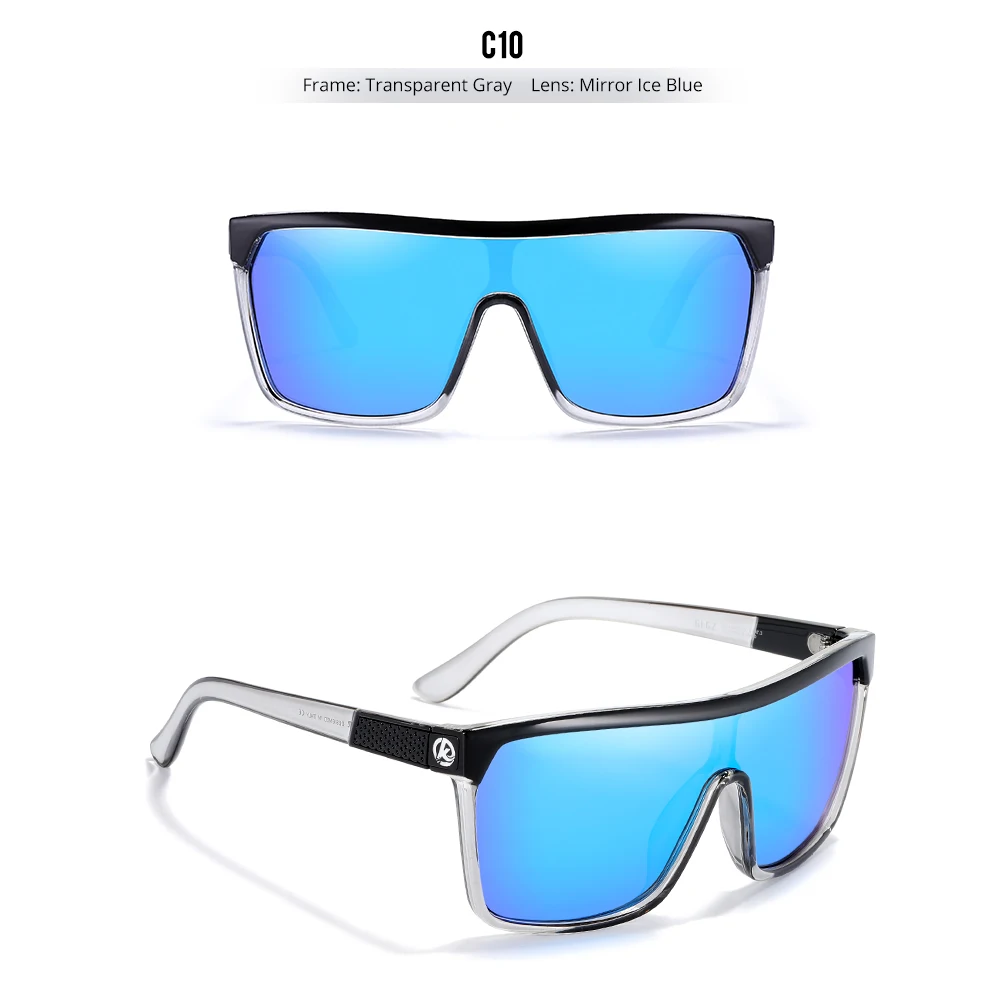 Kdeam High-End-Angels onnen brille für Männer und Frauen einteilige polarisierte Sonnenbrille mit langlebigen 5-Barrel-Scharnieren – Detail 25