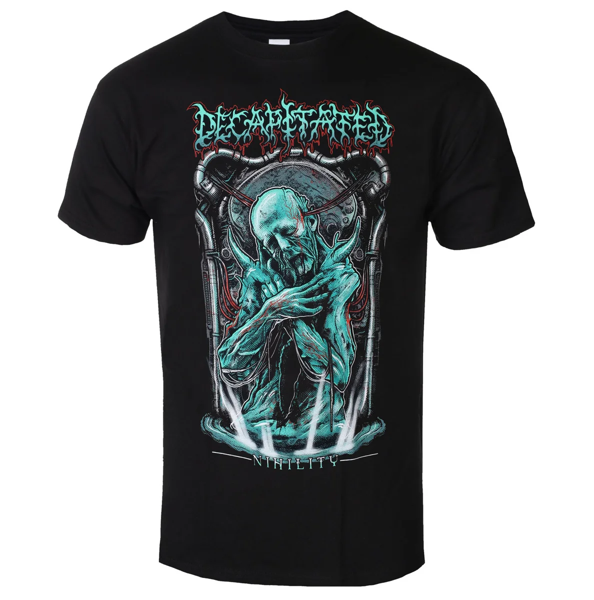Fit Decapitated Graphic Cotton Band T-shirt Unisex Summer Short Sleeve Fashion Brand Tee Luxury Casual Vintage Tees