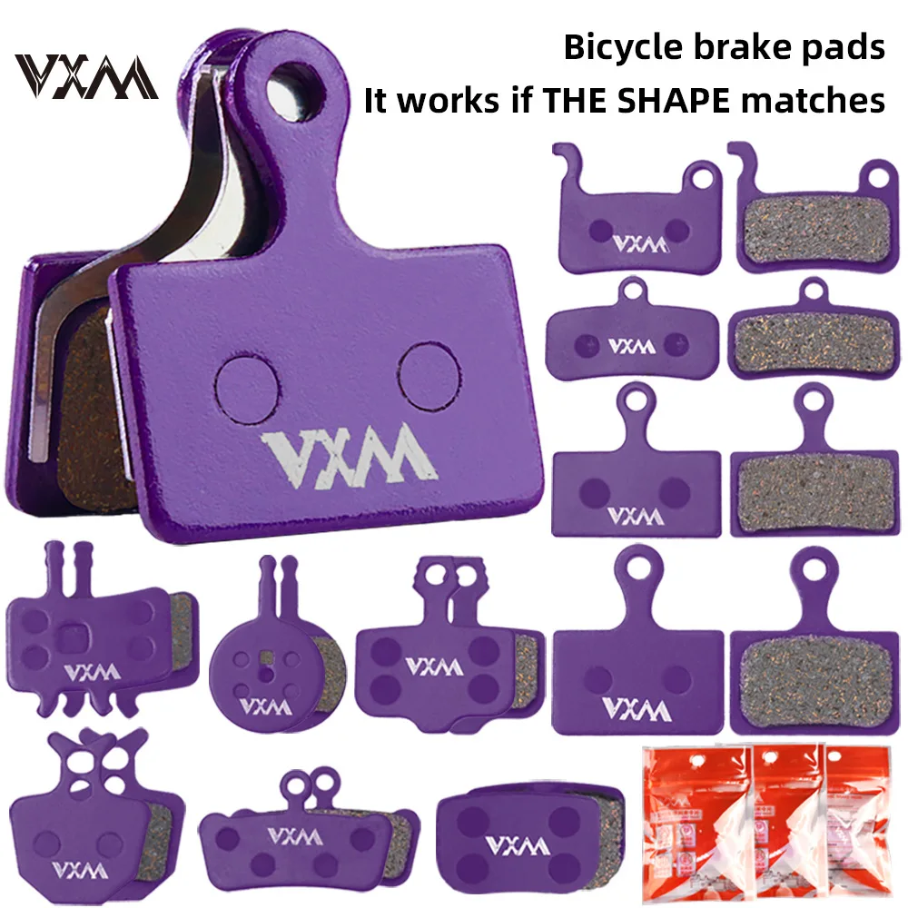 

2 шт. универсальные полностью металлические дисковые тормозные колодки для складного электрического велосипеда на горном велосипеде