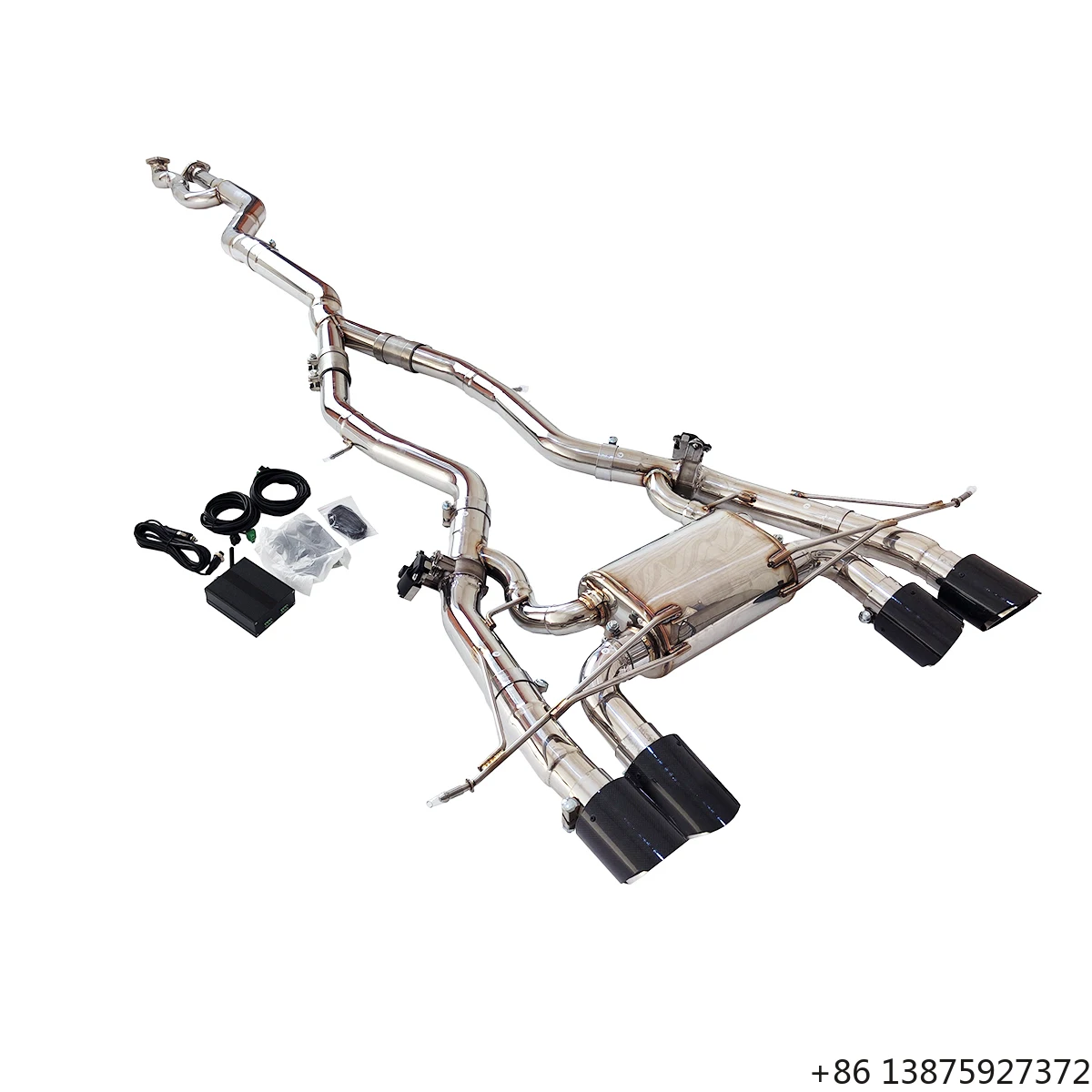 

Ecnal for G80 G82 M3 M4 S58 3.0T Equal-length Single Tube S Bend Stainless Steel Valve Exhaust