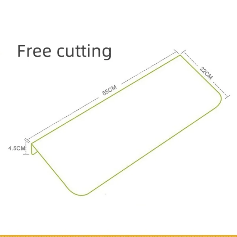 Tappetino per scale effetto luminoso per uso domestico tappetino per gradini tappetino autoadesivo senza adesivo tappeto antiscivolo assorbente a taglio libero