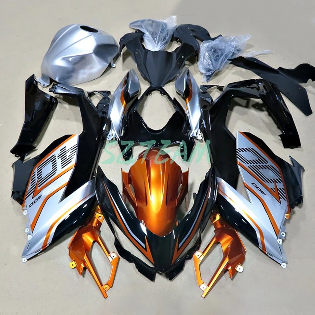 For Kawasaki 2018-2024 Ninja400 Set Fairing Kit 20-24 EX400R Fuel Tank Motorcycle Spare Parts Fairings Pro