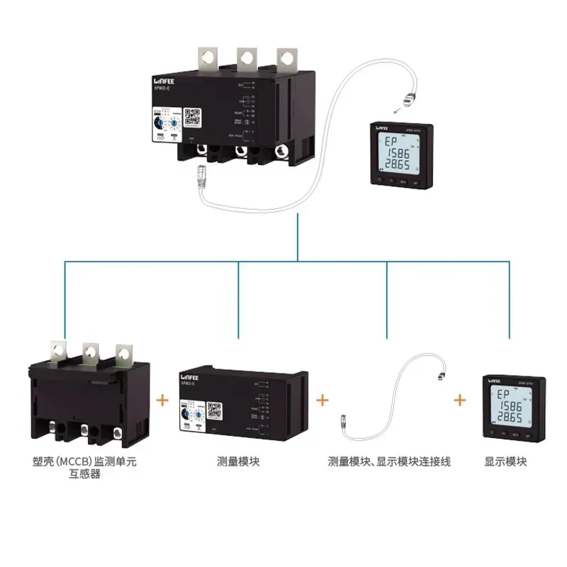 Блок мониторинга компаньона в пластиковом корпусе SFB01-E630, 1 шт., подходит для автоматических выключателей в пластиковом корпусе 630A. Блок мониторинга компаньона в пластиковом корпусе SFB01-E630, 1 шт., подходит для автоматических выключателей в пластиковом корпусе 630A.