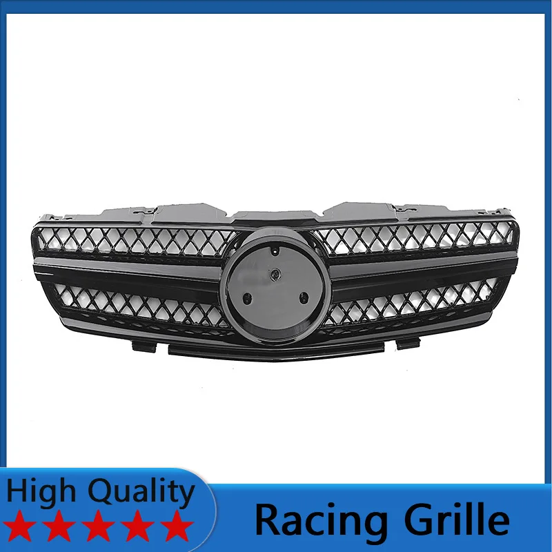 

For Mercedes-Benz SL R230 2003-2006 Year Racing Grille Front Bumper Grill Body Kit Accessories