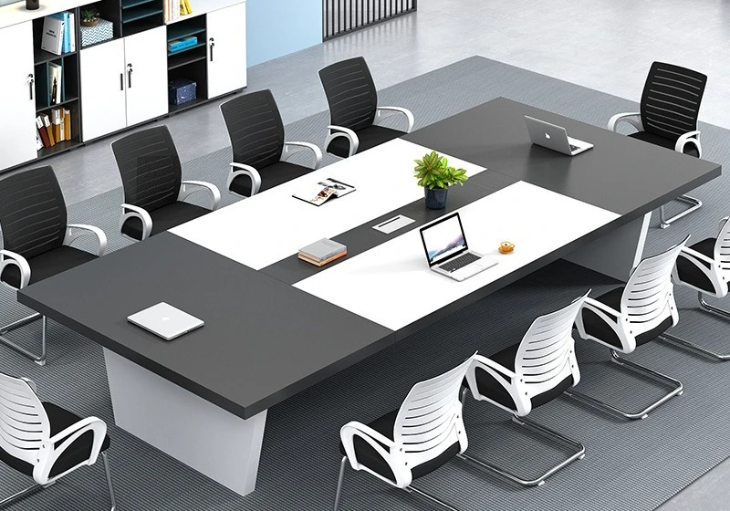 

Large conference table simple modern rectangular office