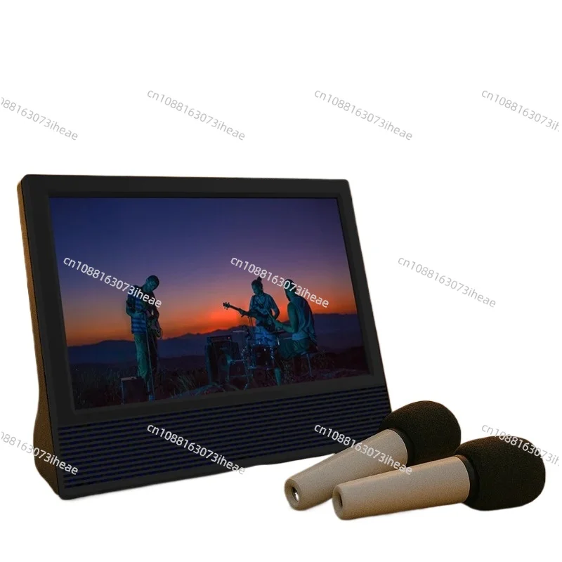 14 Inch Camping & RV Karaoke TV Wireless Karaoke Speaker with Microphone FM and DTV Function