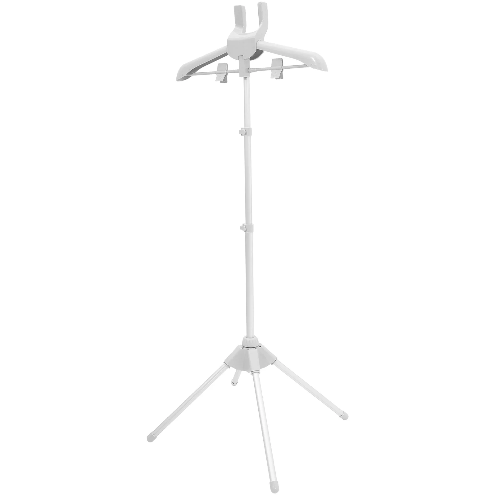 

Hanger Clothing Telescopic Rod Stand Clothes Adjustable Drying Rack Steamer for Racks Hanging Velvet Hangers