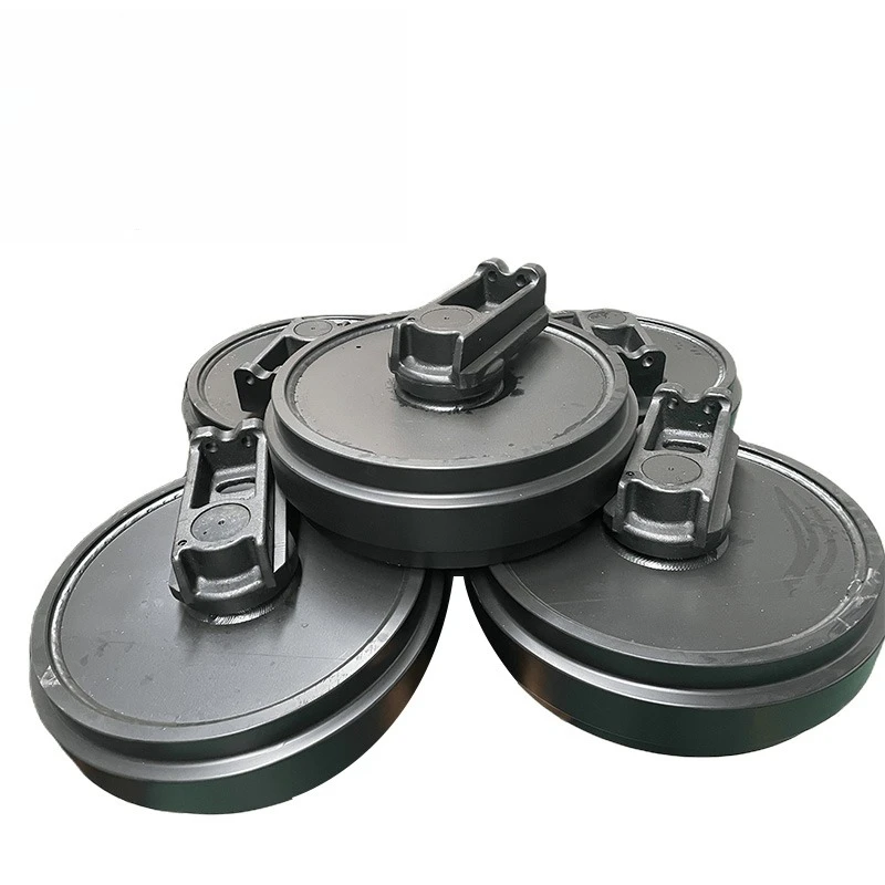 

81N6-13010 R210LC-7 R250LC-7 Durable Idler Excavator Guide Wheel Chassis Parts