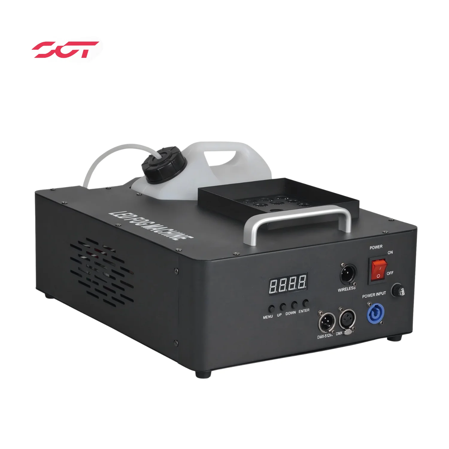 Dj Disco Fog Smoke 1500W DMX   Wireless Remote Upword Spray Effect Fog Machine for Party Club Halloween Decoration