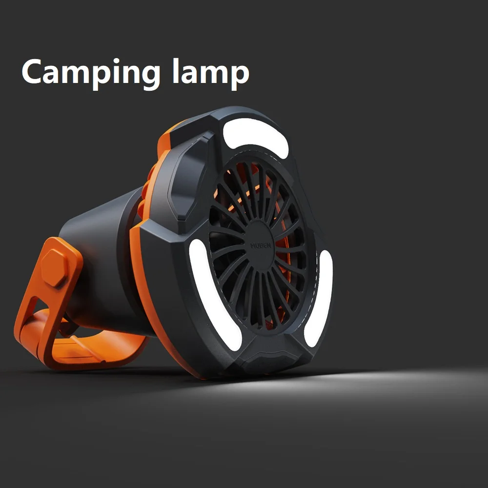 

Outdoor Camping Fan Light hanging Tent Light USB Rechargeable Student Dormitory Hanging Tent With Remote Control