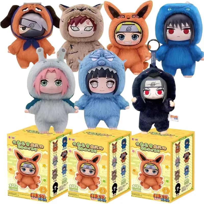

EAKI Naruto Blind Box Shippuden Party Series Uzumaki Stuffed Shippuden Original Plush Figure Ornament Toy Collection Gift