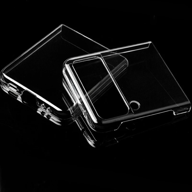 For Samsung Galaxy Z Flip3 5G Back Ring Holder Bracket PC Case SM-F711B Shockproof Bumper Shell ON GalaxyZFlip3 Flip 3 Cover