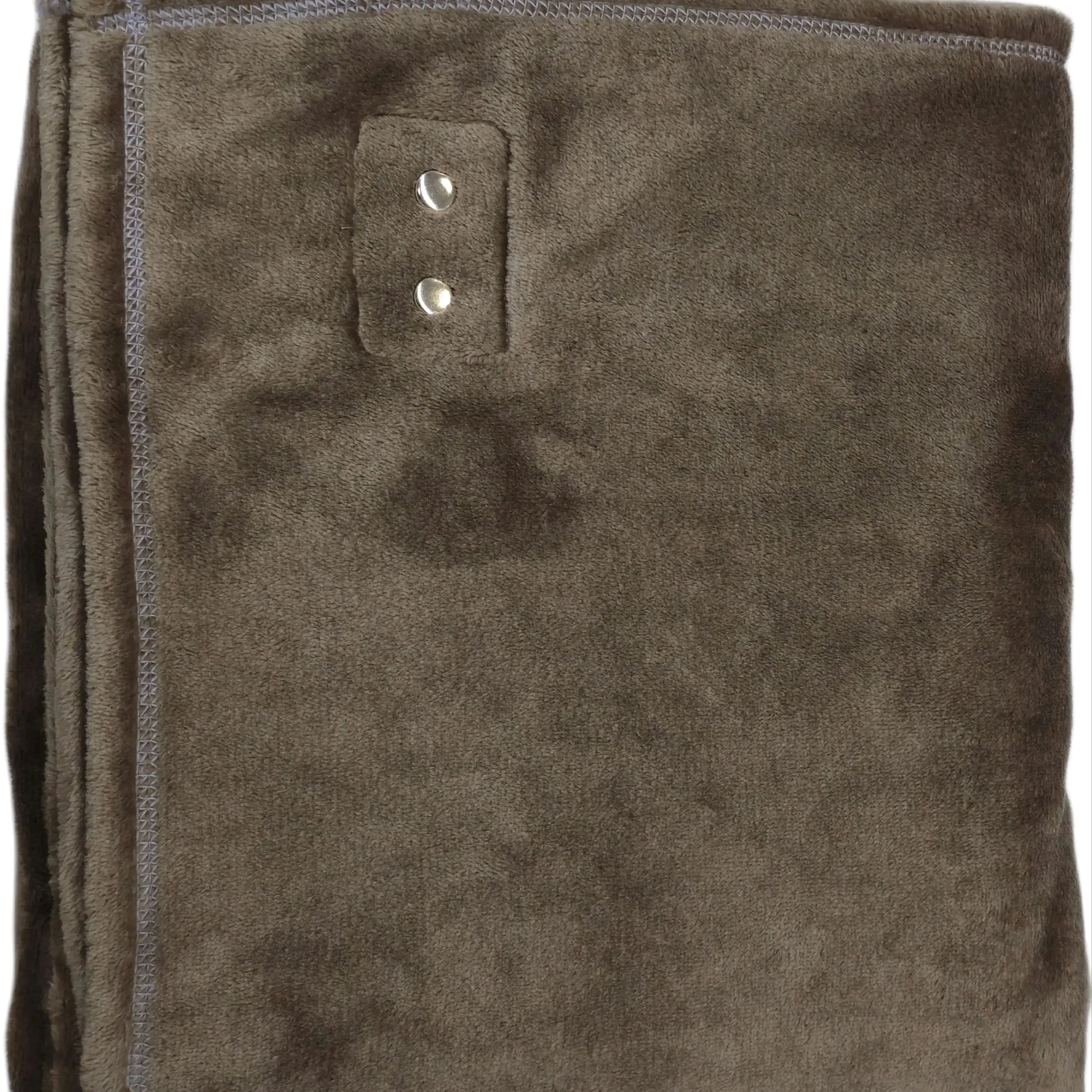Clearance-Sale Flannel Blanket 49x59inches,Shed-Resistant,Inner Layer:95% Cotton,5% Silver-Infused Fiber Thick & Plush Texture