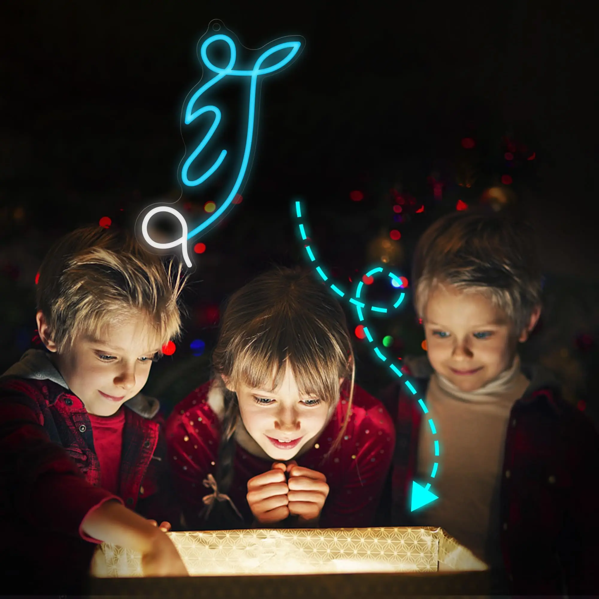 Kick Football LED Neon - Wave Mirror Design, USB Powered Dimmable LED Neon, Party for Football Fans, Bar, Bedroom Wall Decor