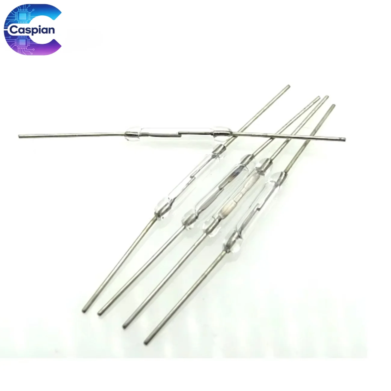 1000Pcs Magnetic Reed Switch N/O Normally Open 2x14mm Magnetic Induction Switch for Arduino