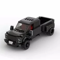 MOC 405PCS F450 Heavy Duty Hoonigan Speed  Pickup Truck Building Blocks City Model Brick Puzzle Toys For Kid Adult Gift